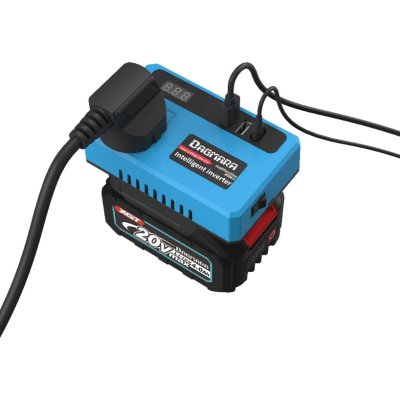 02 【Battery Included】Portable Power Inverters Makita 18V 21V To 220V Converter with Dual USB