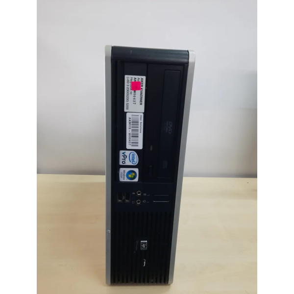 HP COMPAQ DC 7800 , Intel Core 2 DUO , 2.30GHz, 2GB RAM , 80GB HDD , Windows 7 , 19″ LCD Monitor [NETT]
