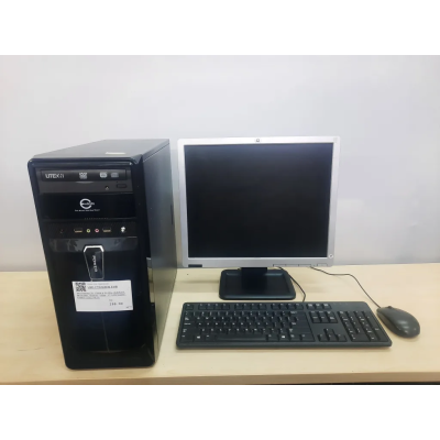 Intel Pentium CPU G2030 @ 3.0 GHz , 2GB RAM , 80GB HDD , Windows 7 Home , 17″ LCD Monitor , EMBoss Casing [NETT]