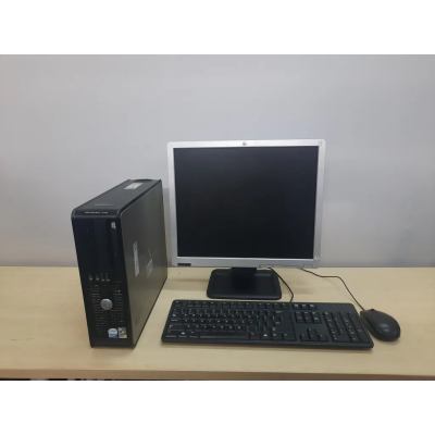 DELL Optiplex 745 , Intel Core 2 Duo 4300 @ 1.80GHz , 2GB RAM , 80GB HDD, Window 7 , 17 Inch Monitor [NETT]