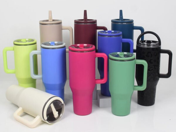 Hafc1e430e65c478491f076bfb7d67145m.jpg 2025 Hot Sale 40oz Hydro Sport Traveler 30oz 100% Leak Proof Outdoor Tumbler Double Wall Vacuum Tumbler With Handle Flip Straw