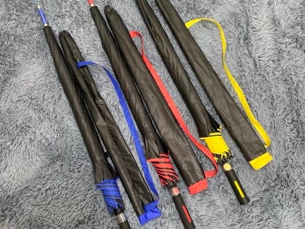 BSCI Golf Umbrella Sunny and Rainy Match Color Golf Umbrella Customize Logo